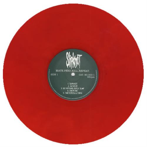 Slipknot Mate. Feed. Kill. Repeat. US vinyl LP album (LP